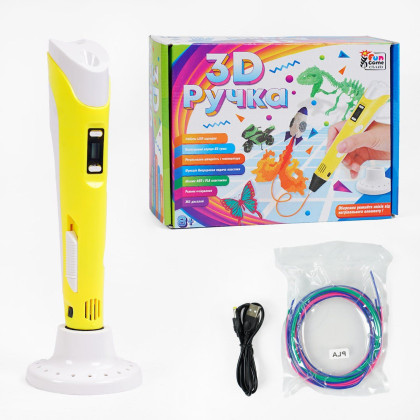 Ручка 3D "4FUN Game Club", USB-кабель живлення, в коробці